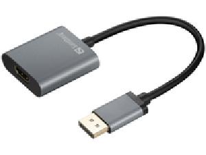 SANDBERG Adapter DP1.4>HDMI2.0 4K60 - DisplayPort - HDMI Typ A (Standard) - Männlich - Weiblich - 3840 x 2160 Pixel - 6 Gbit/s